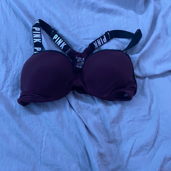 PINK Purple Sports Bra - Picture 1 of 2